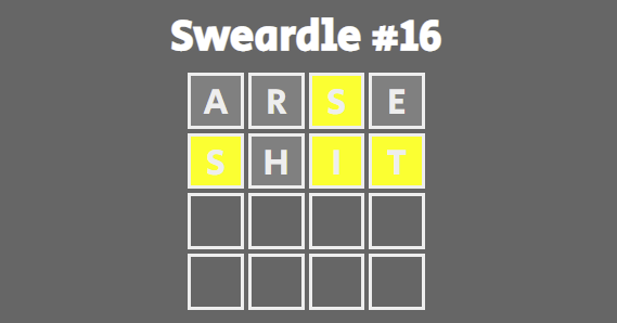 Sweardle – The NSFW Word of the Day